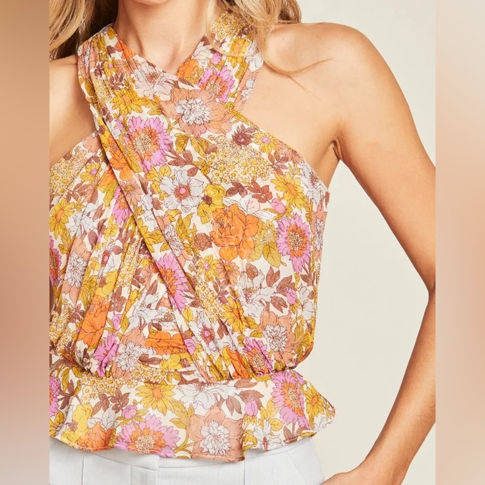 Veronica Beard Kailani Halter Top